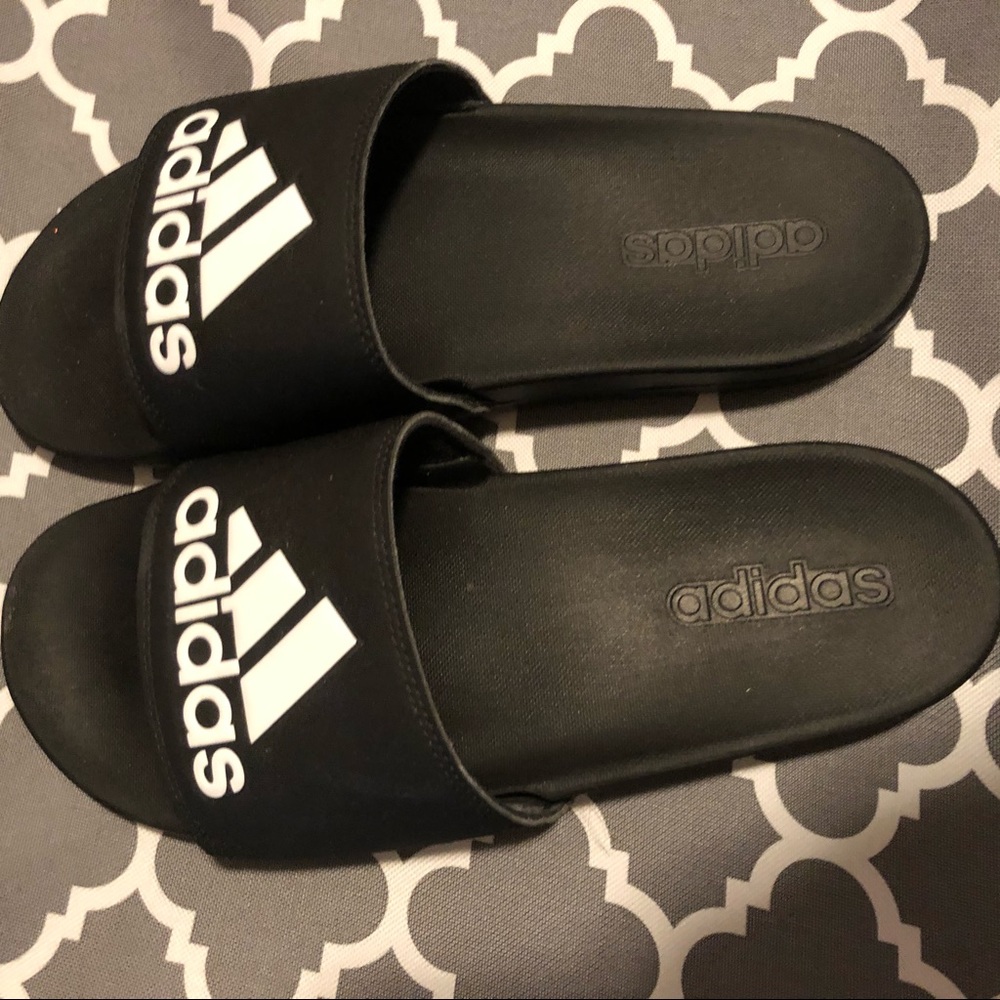Adidas cloudfoam slides